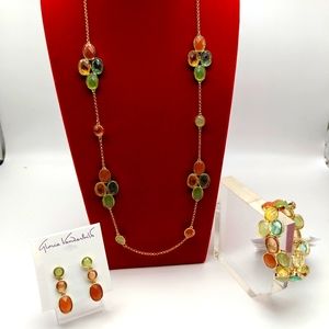 Gloria Vanderbilt Multicolor 3 piece Jewelry Set